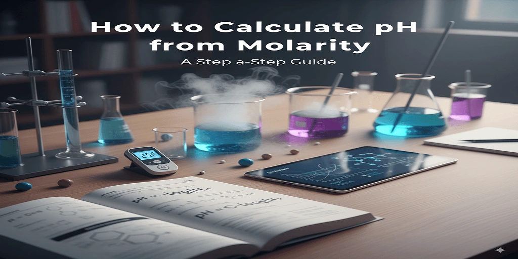 how to calculate molarity from pH